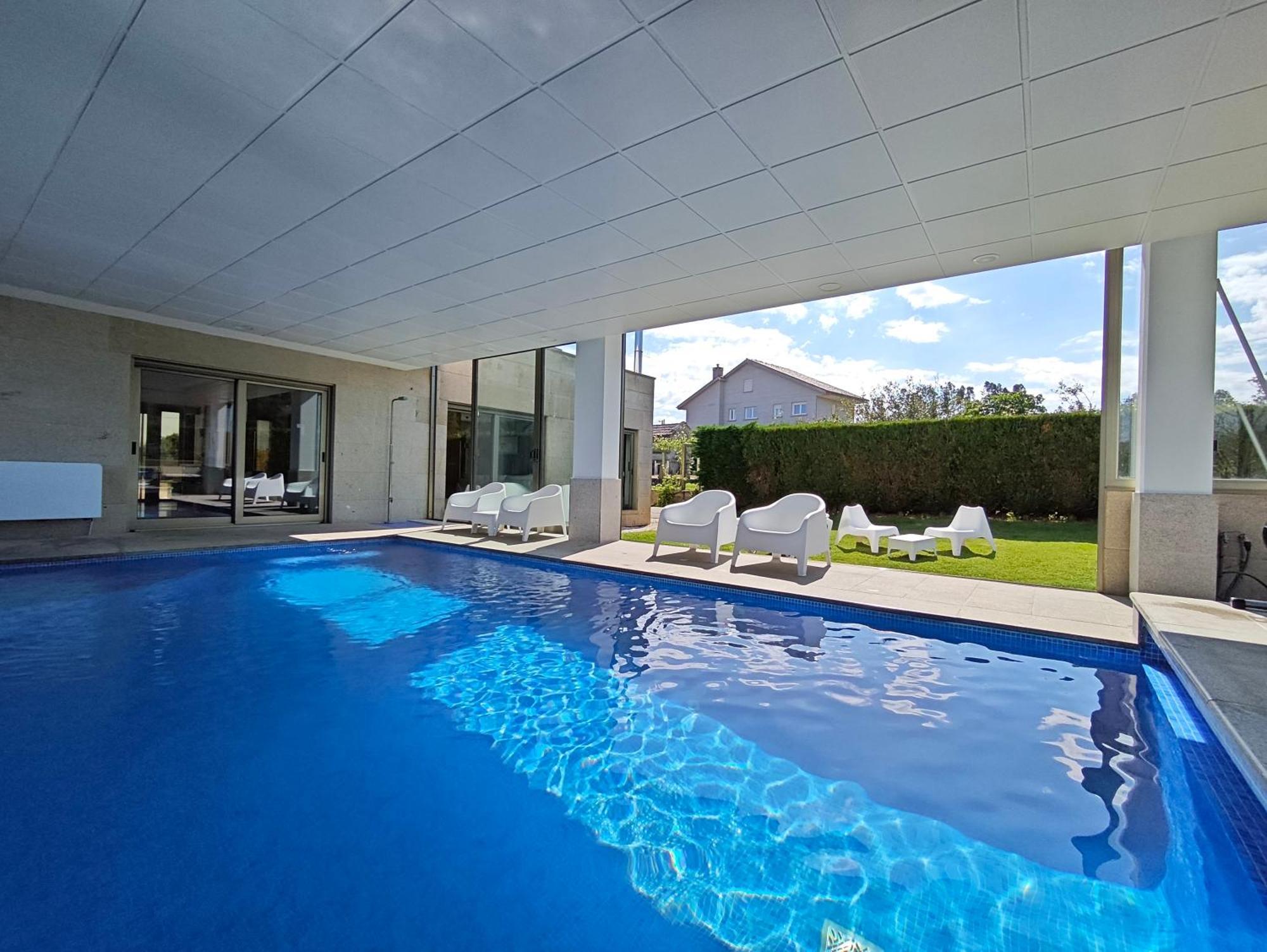 הוילה Sanxenxo Casa Rial 47 Con Piscina Climatizada מראה חיצוני תמונה