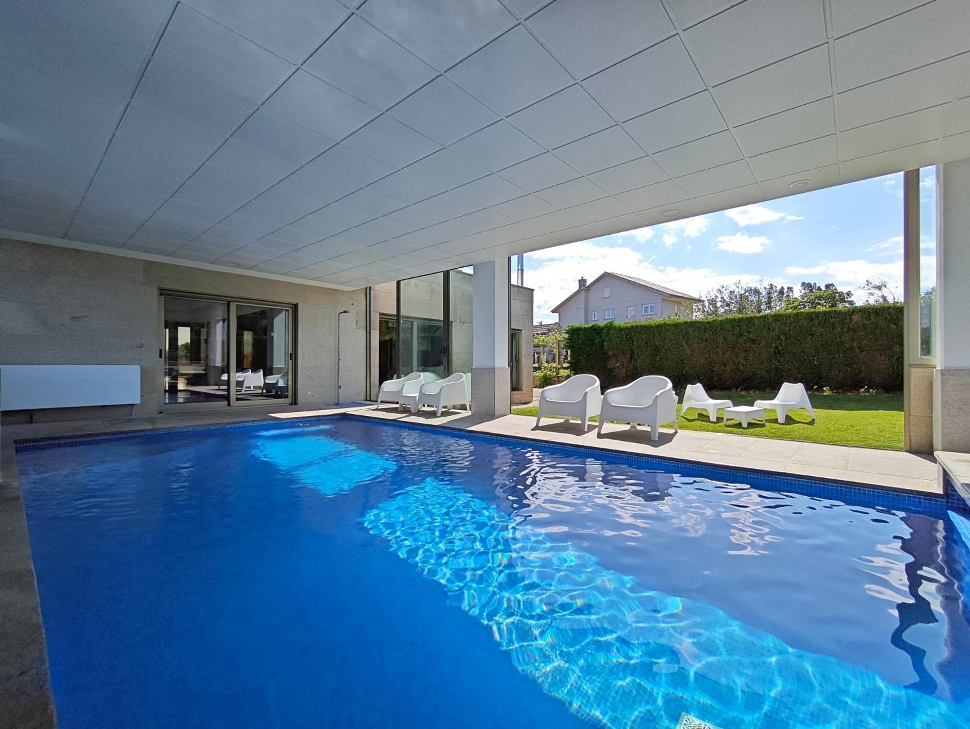 הוילה Sanxenxo Casa Rial 47 Con Piscina Climatizada מראה חיצוני תמונה